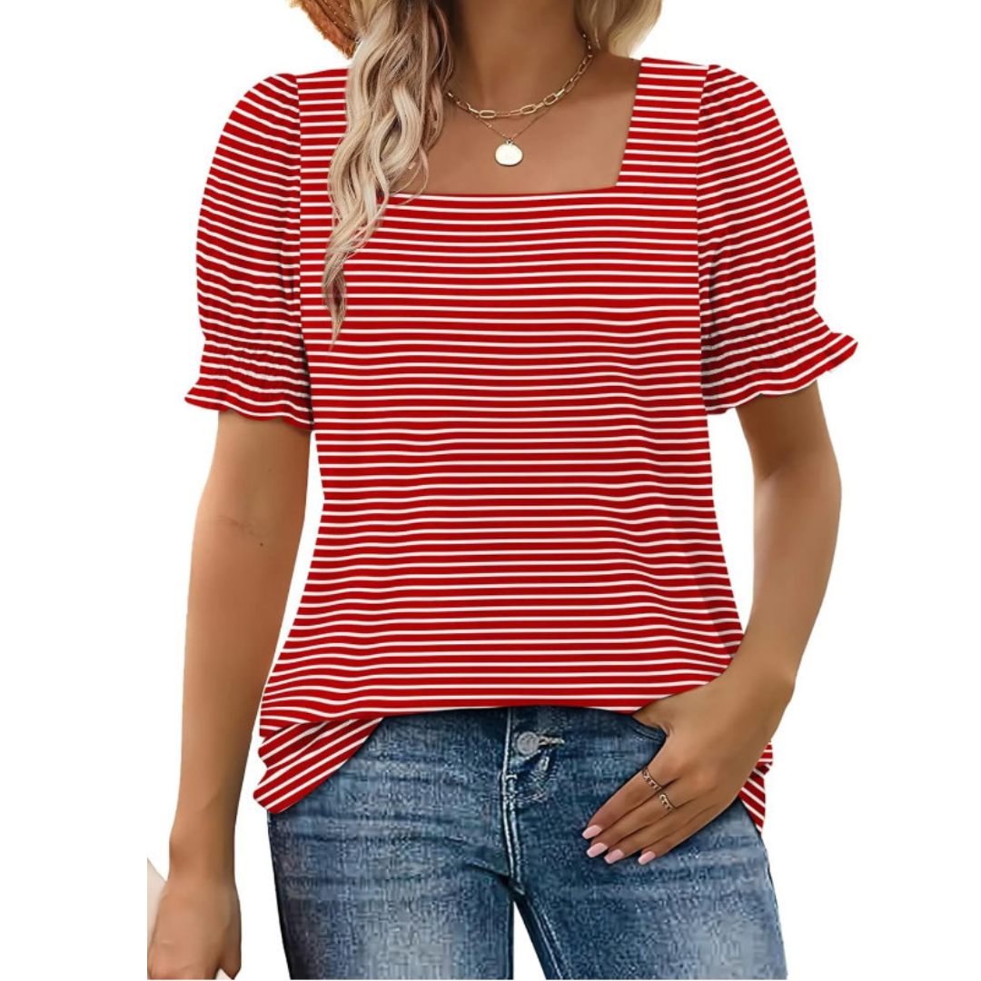 JOSEPHINE - Lightweight Ruffle Sleeve Summer Essential