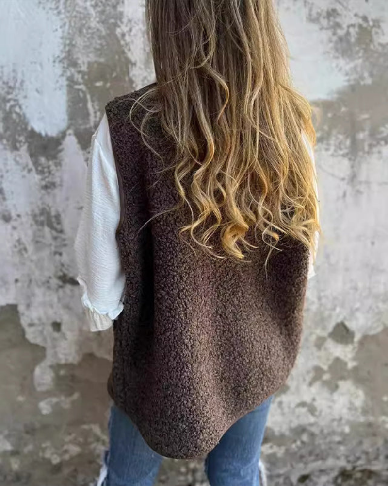 ÉABHA - Chic Sherpa Vest