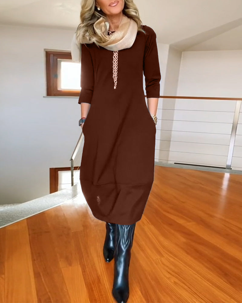 ANORA - Luxe Elegance Dress