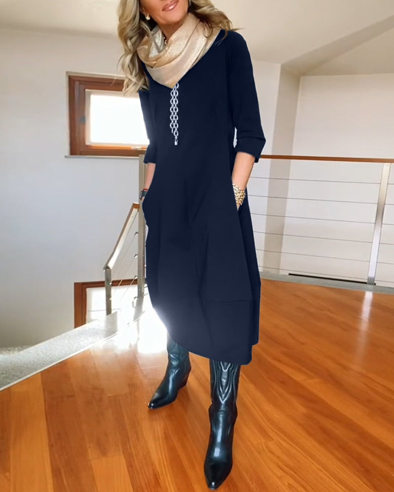 ANORA - Luxe Elegance Dress