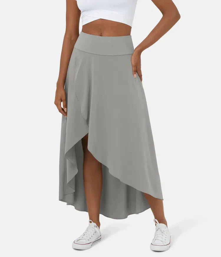 AMELIE - Elegant Asymmetric Midi Skirt