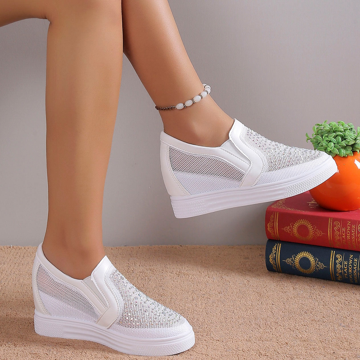 SABRINA - Modern Sparkle Sneakers