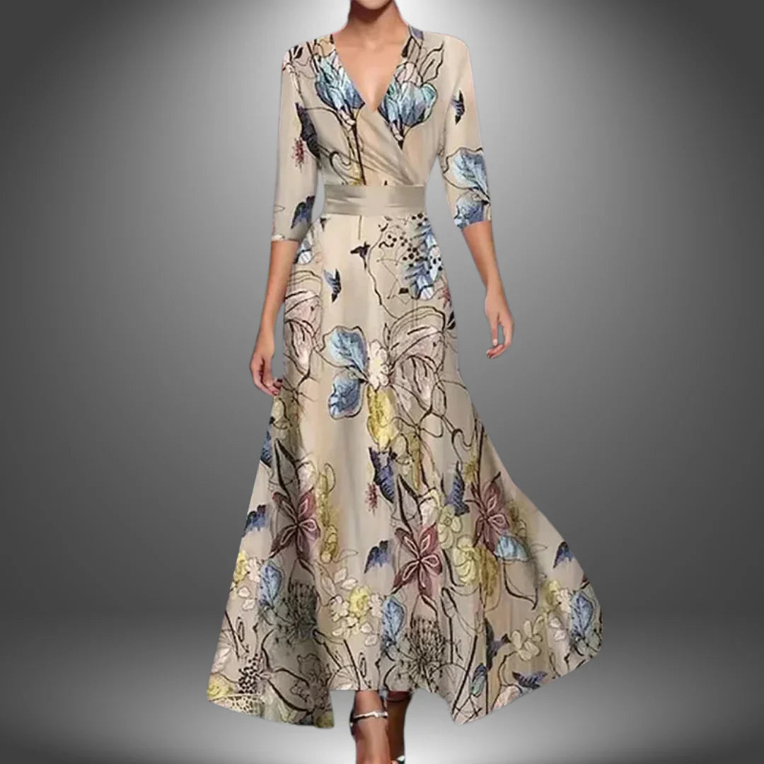 JOCELYN - Sophisticated Floral Dress
