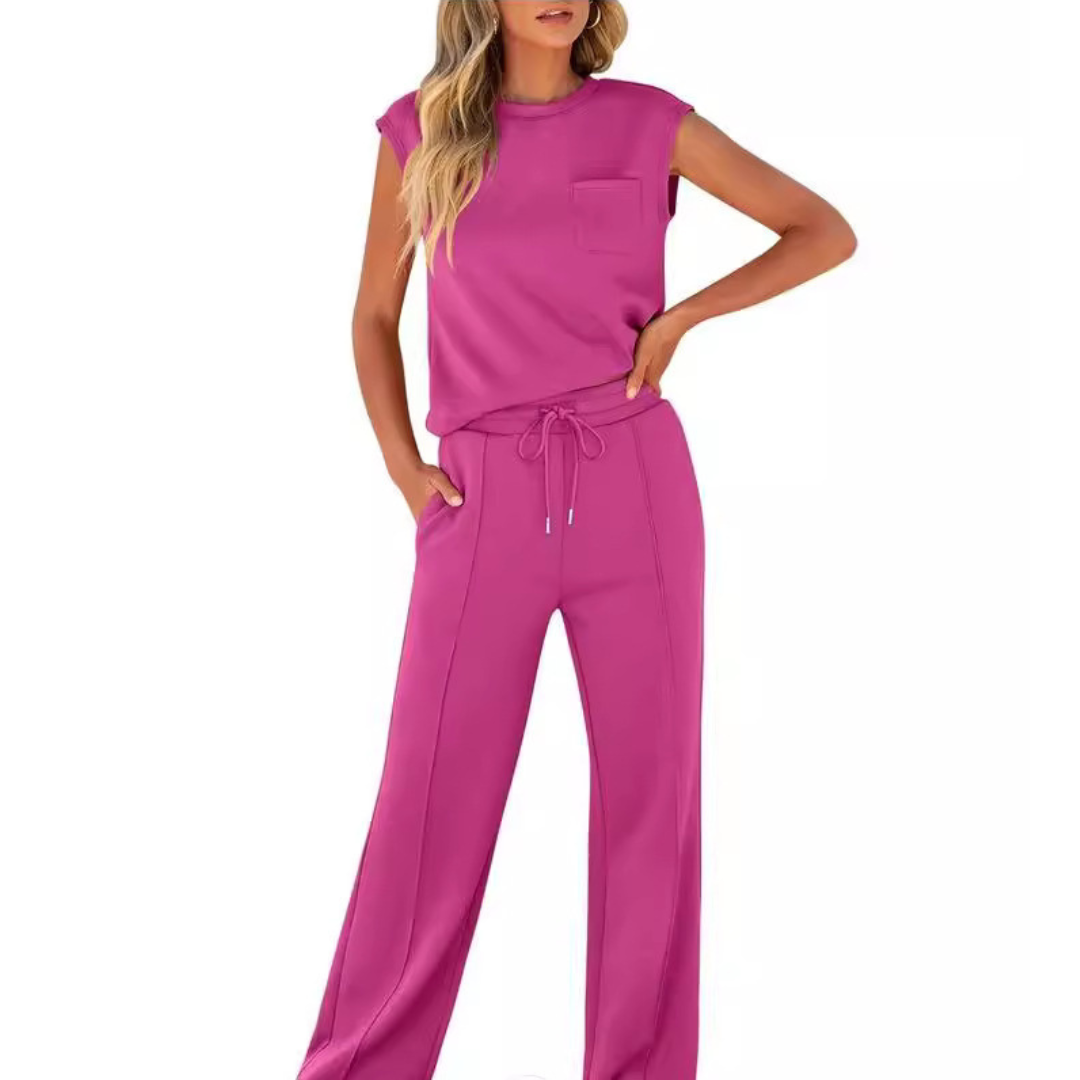 KAIYA – Casual Summer Soft Lounge Co-Ord