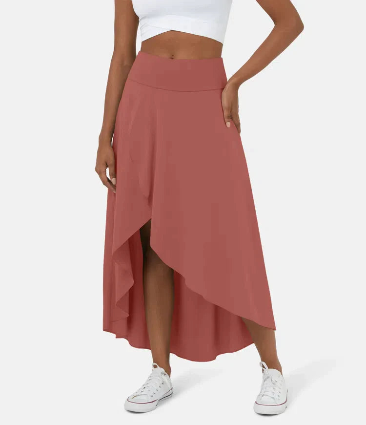 AMELIE - Elegant Asymmetric Midi Skirt