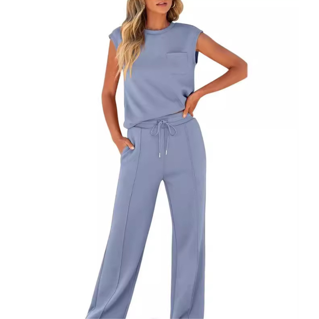 KAIYA – Casual Summer Soft Lounge Co-Ord