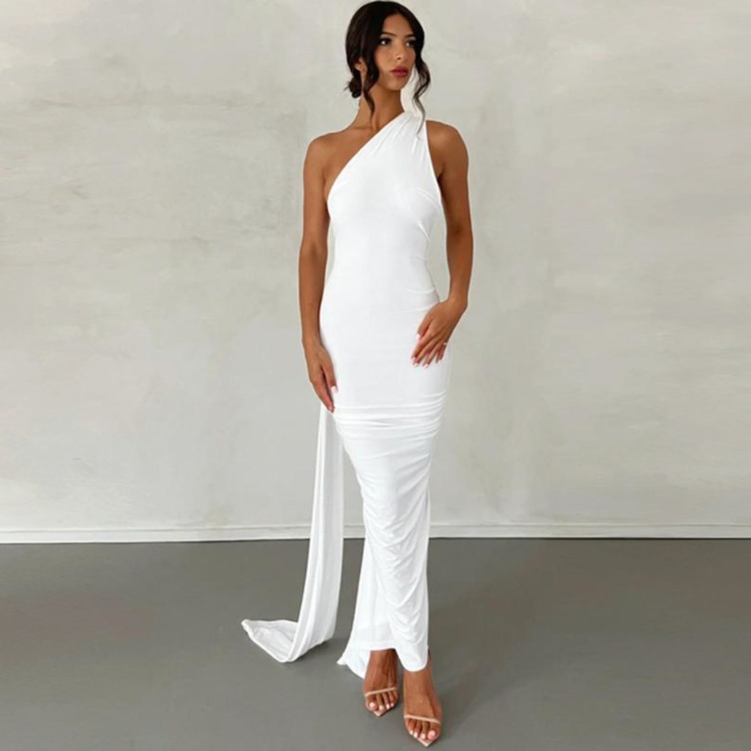 MARGOT - Elegant Sleeveless Evening Halter Bodycon Dress