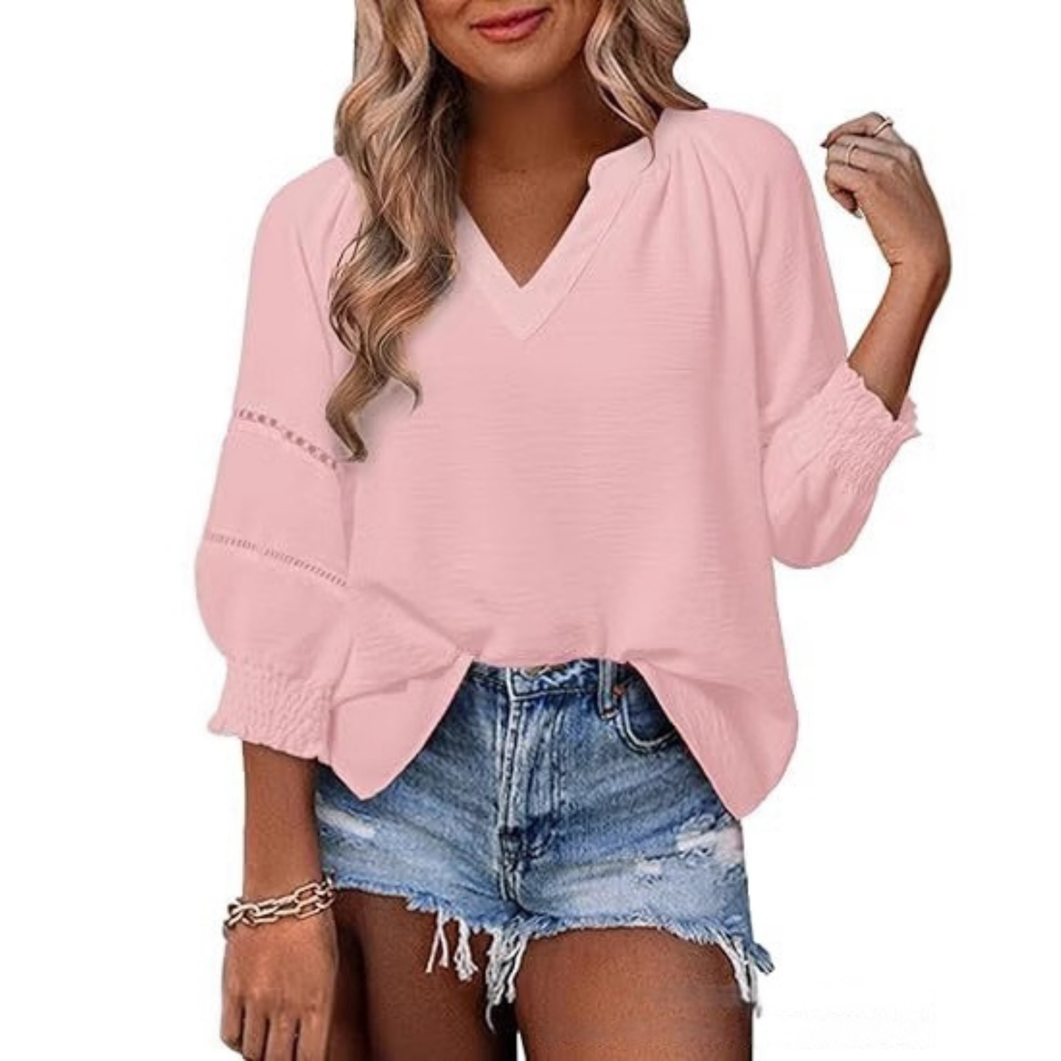 GIANNA - Casual Elegant Lantern Sleeve Summer Blouse