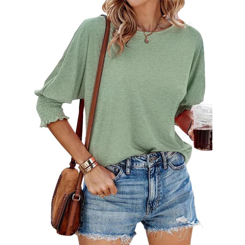 SIENU – Classic Lightweight Summer Workwear Blouse