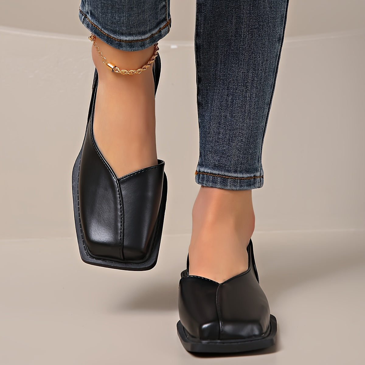 Lina Soft-Step Slingback Flats