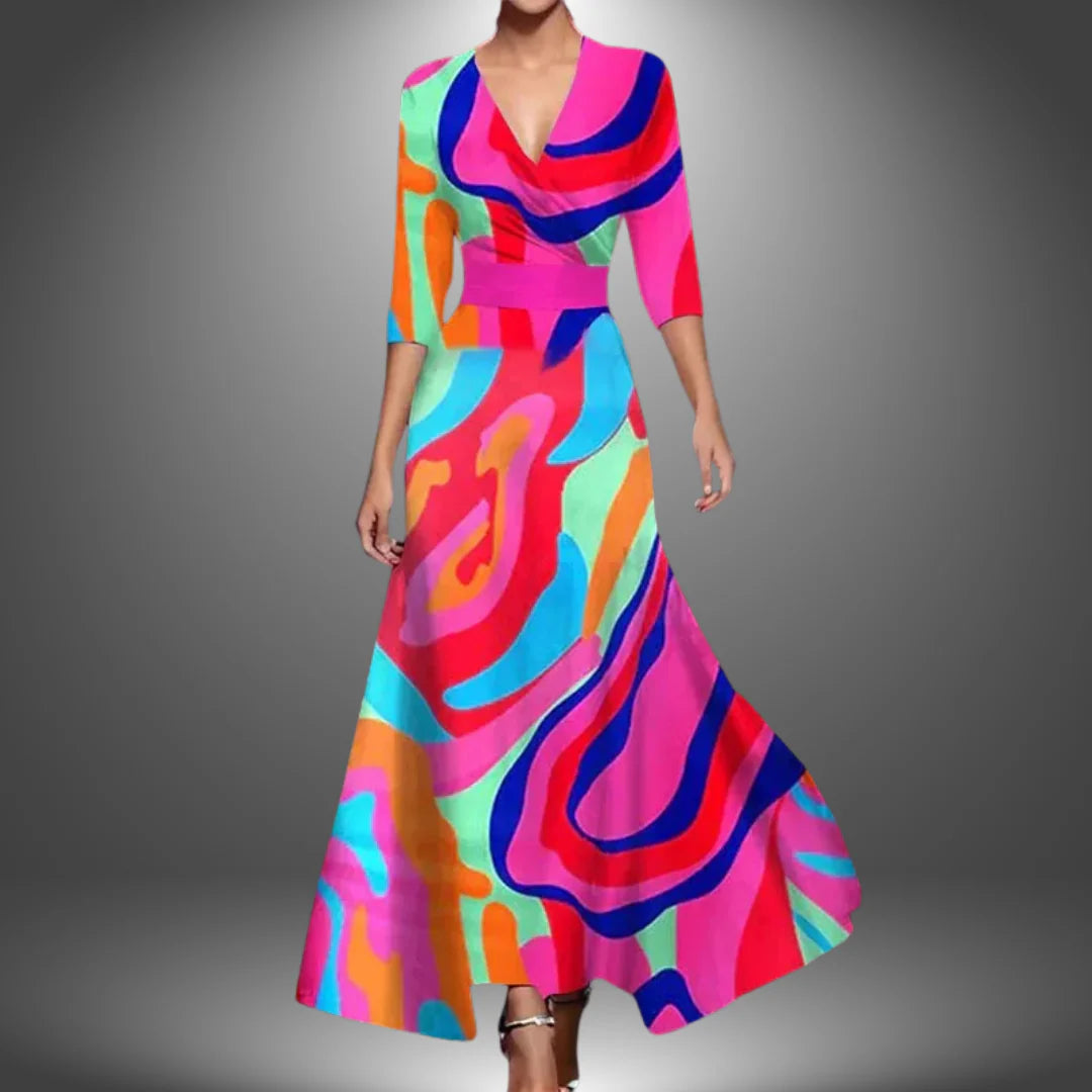 JOCELYN - Sophisticated Floral Dress