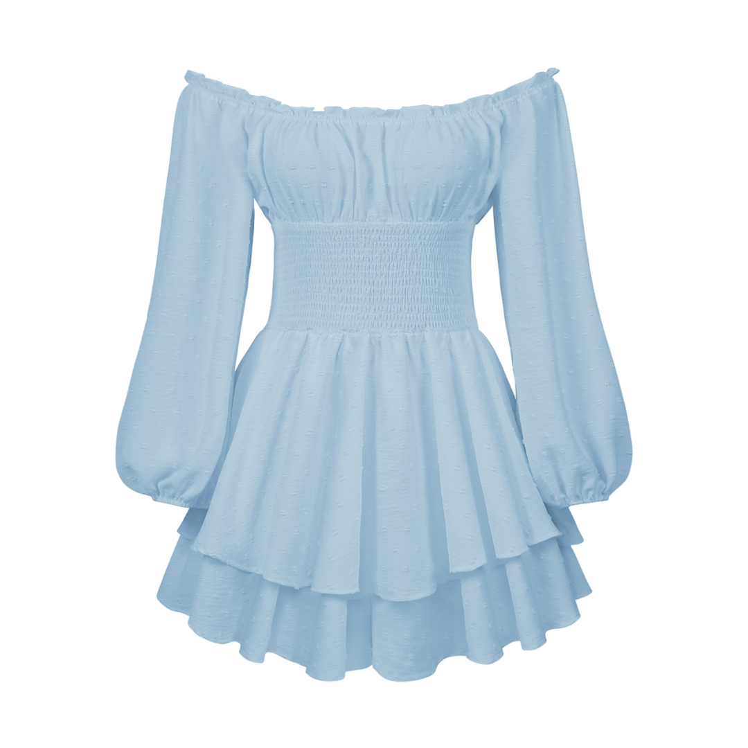 CYNRHIA – Elegant Long Sleeve Off-Shoulder Romper