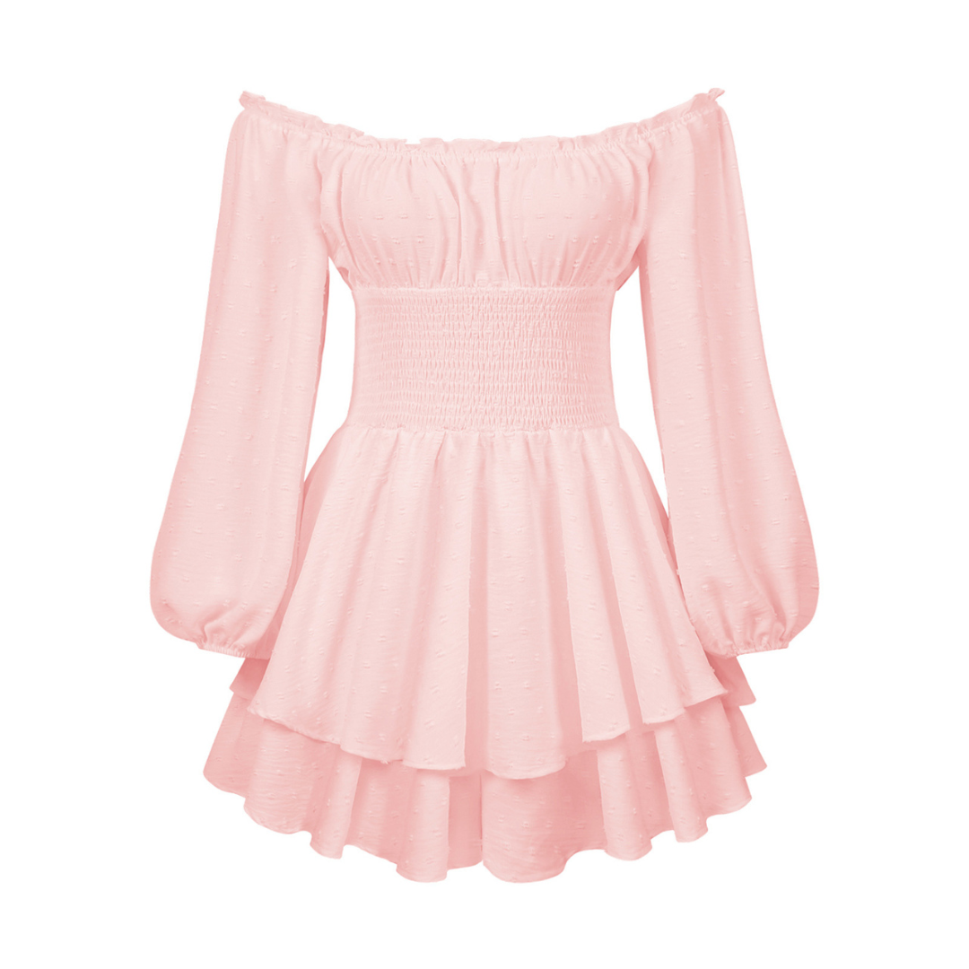 CYNRHIA – Elegant Long Sleeve Off-Shoulder Romper