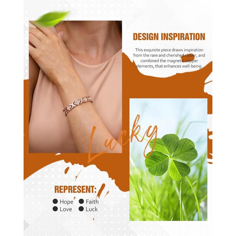 AURELIA – Elegant Magnetic Copper Bangle