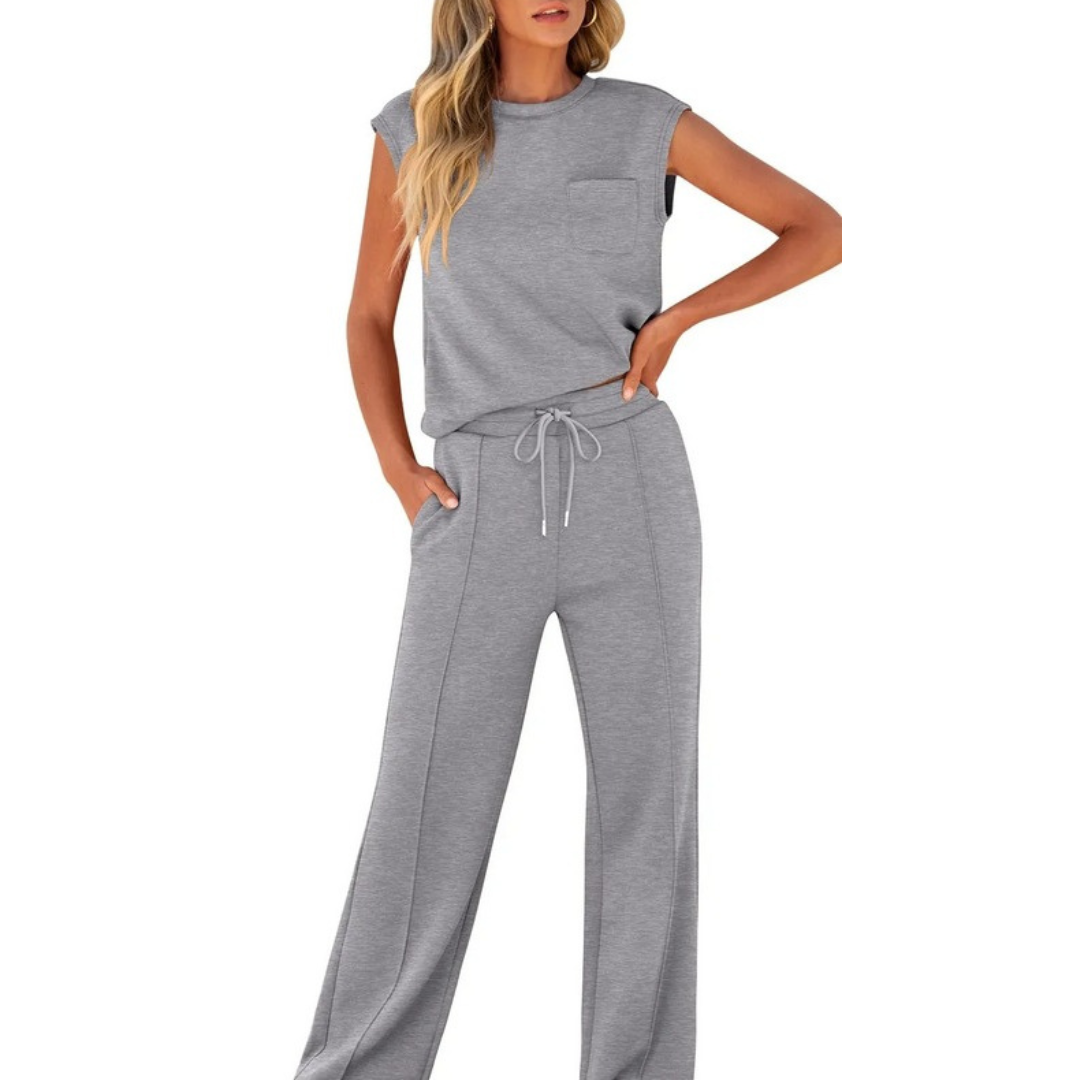 KAIYA – Casual Summer Soft Lounge Co-Ord