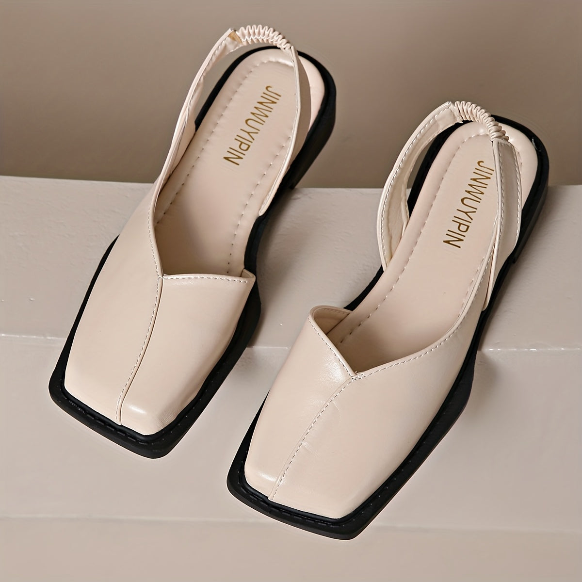 Lina Soft-Step Slingback Flats