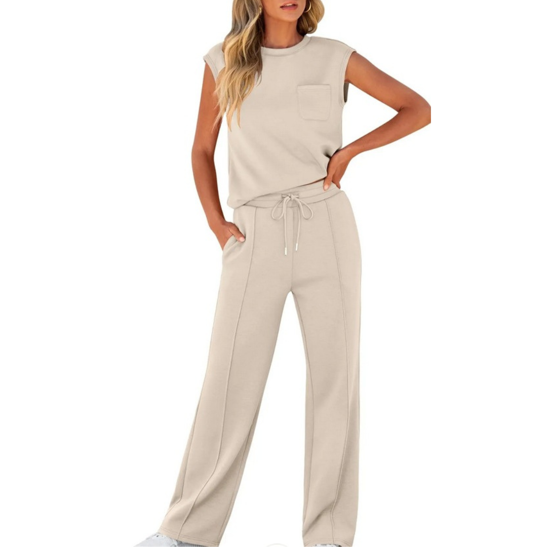 KAIYA – Casual Summer Soft Lounge Co-Ord
