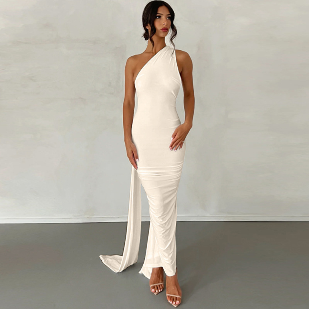 MARGOT - Elegant Sleeveless Evening Halter Bodycon Dress