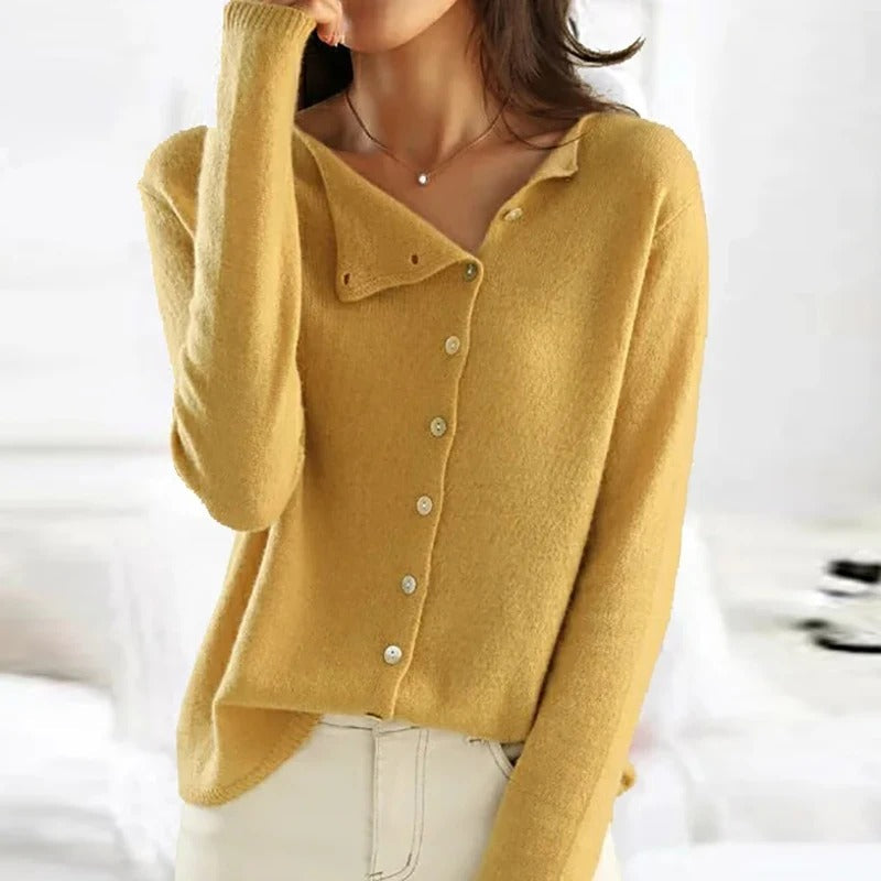 ANAIS | Luxe Buttoned Sweater