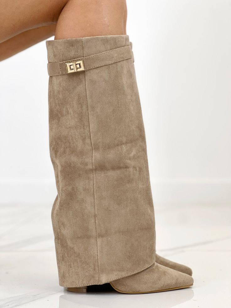 SERENA - Shark Leather Boots