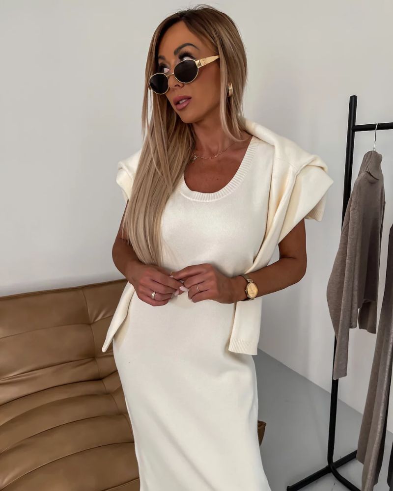 CLARISSA | Chic Two-Piece Knit Set