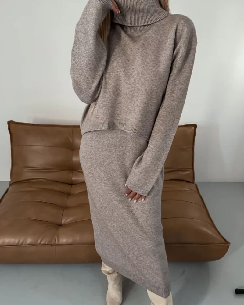 CLARISSA | Chic Two-Piece Knit Set