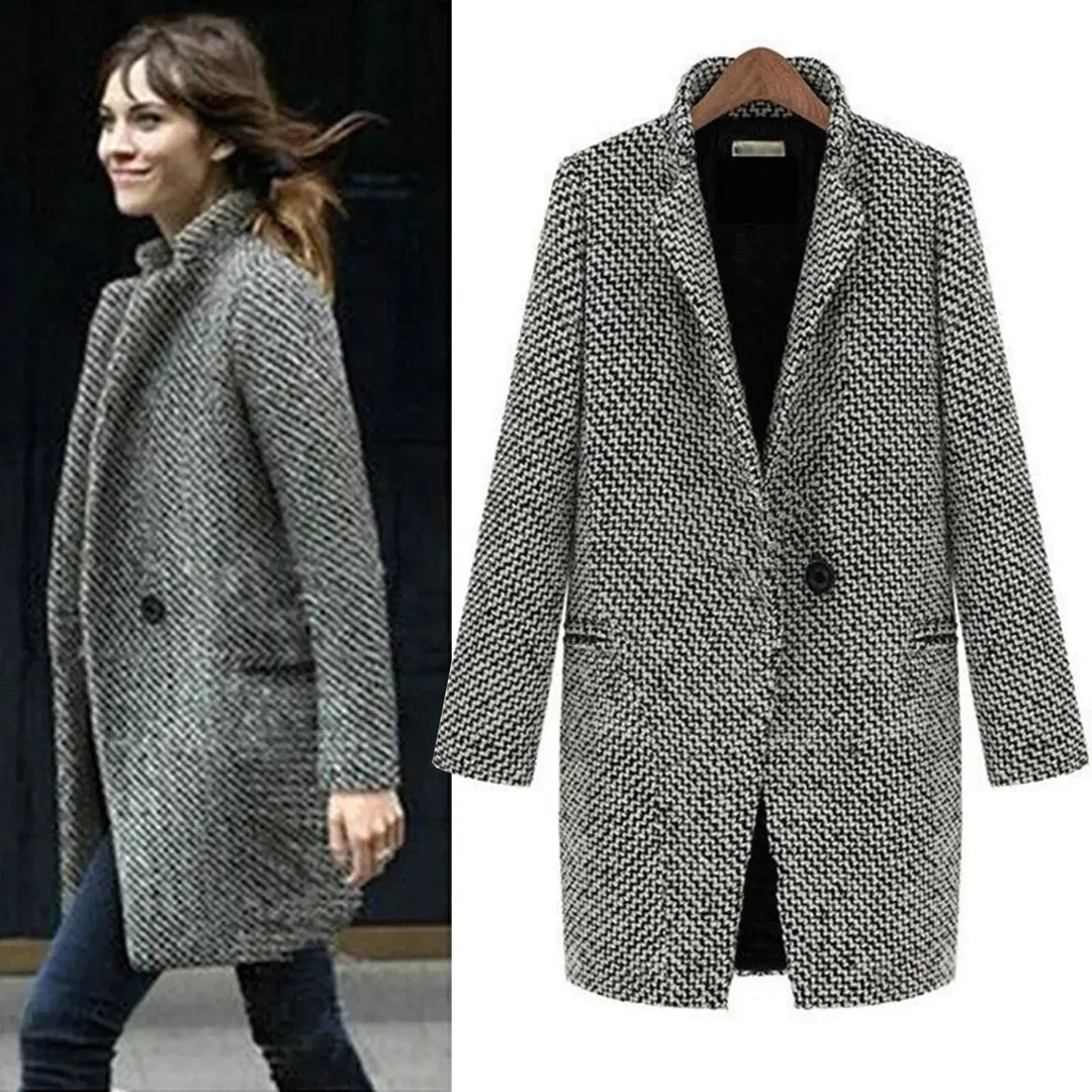 AMARA | Long Wool Coat