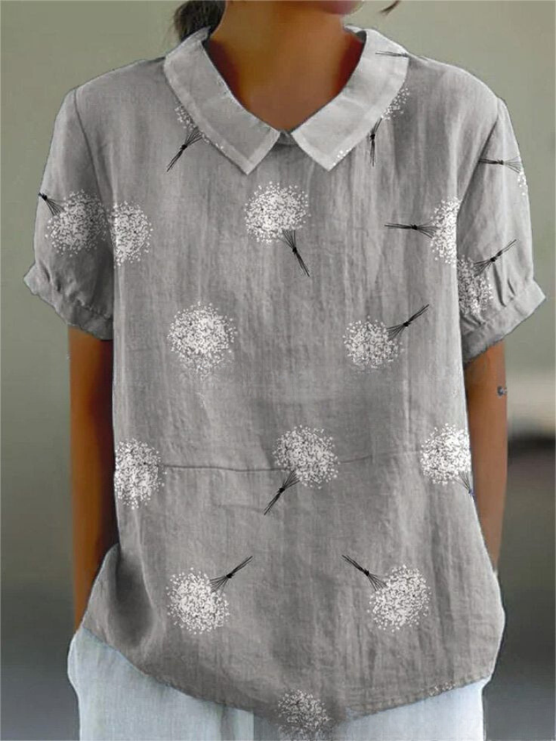 MARLENE – Vintage Print Shirt