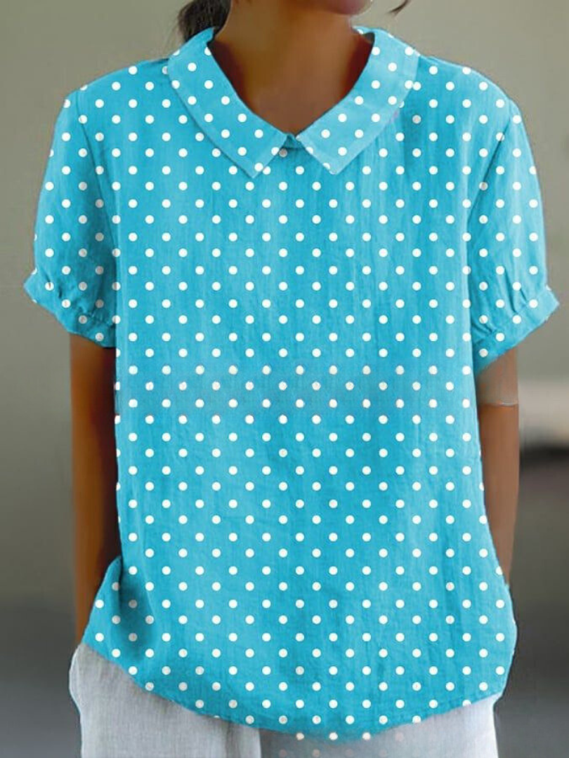 MARLENE – Vintage Print Shirt