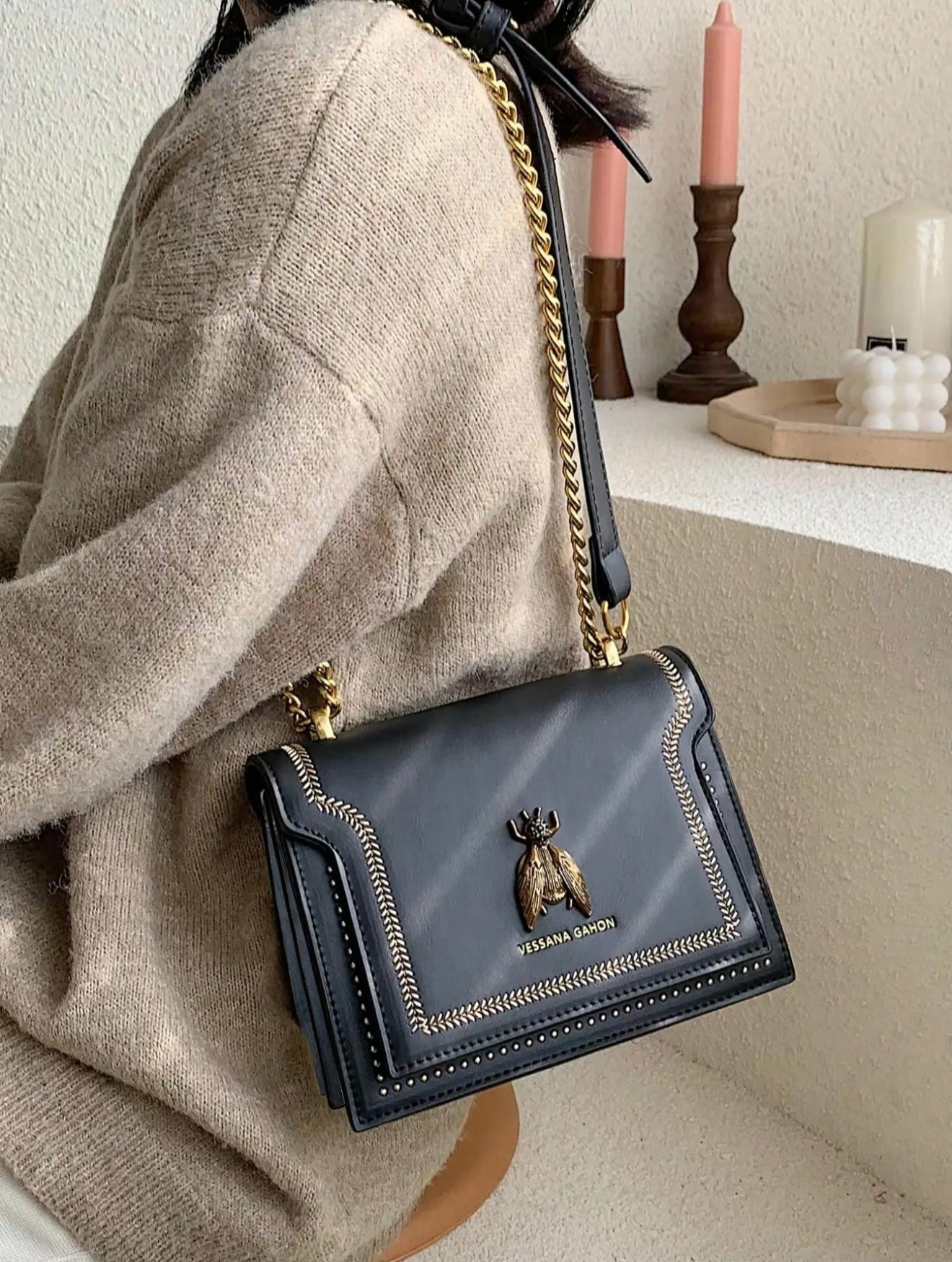 SIMONE - Timeless Luxury Chain Bag