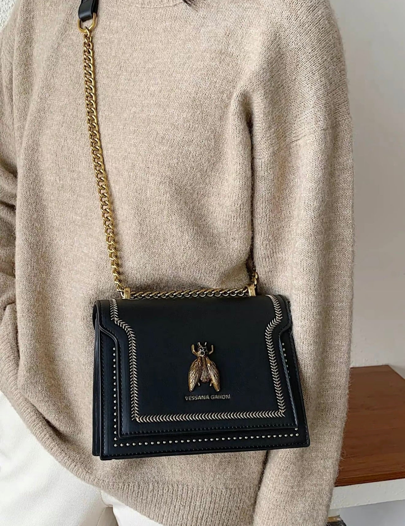 SIMONE - Timeless Luxury Chain Bag