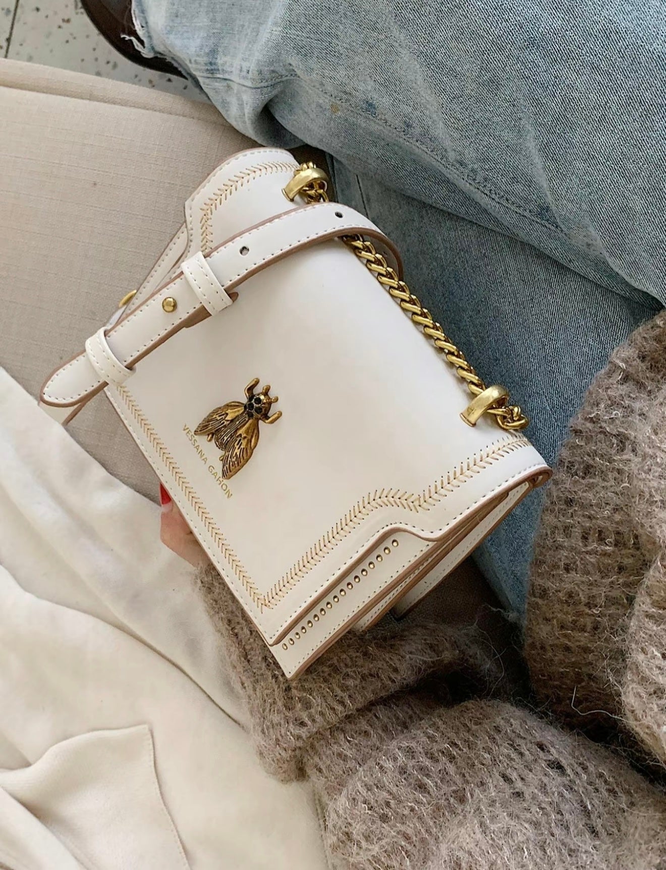 SIMONE - Timeless Luxury Chain Bag