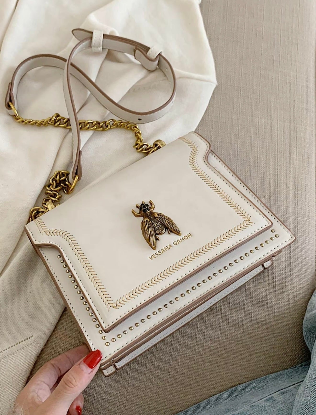 SIMONE - Timeless Luxury Chain Bag