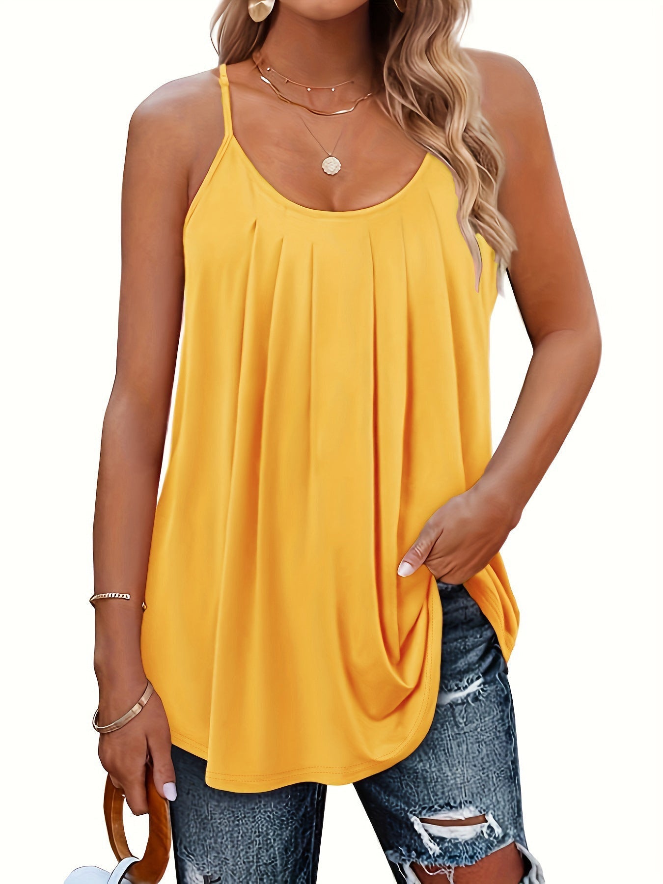 MILA – Lightweight Spaghetti Strap Fit Summer Top