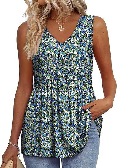 ELIORA - Effortless Flowy Sleeveless Tank Top