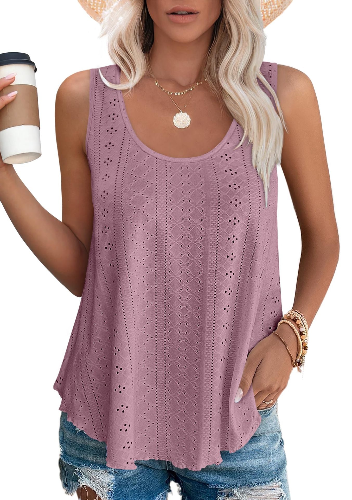 LUZINNE - Lightweight Summer Tank Top