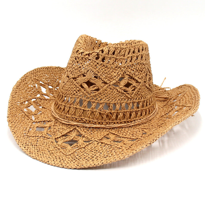 RAYLENE– Vintage Hollow Straw Hat