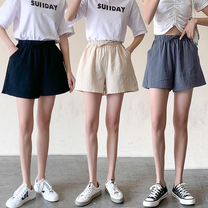 CAROLE – Minimalist Relaxed-Fit Shorts
