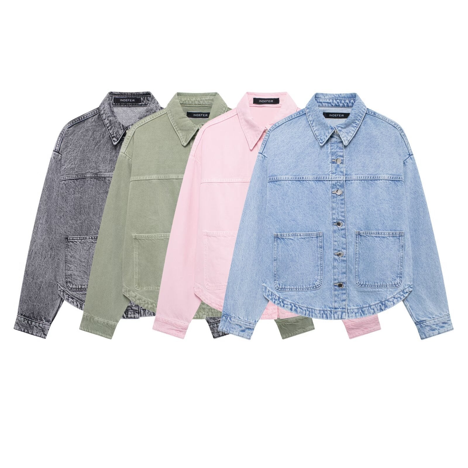 PALMA - Casual Oversized Long-Sleeve Jacket