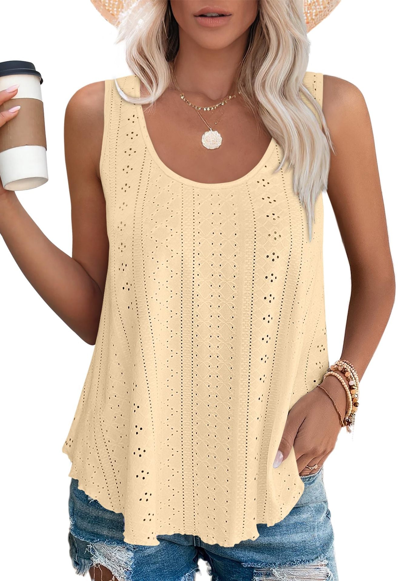 LUZINNE - Lightweight Summer Tank Top