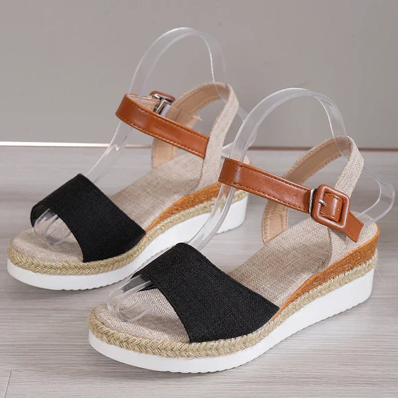 CHARLENE – Relaxed Style Wedge Sandals