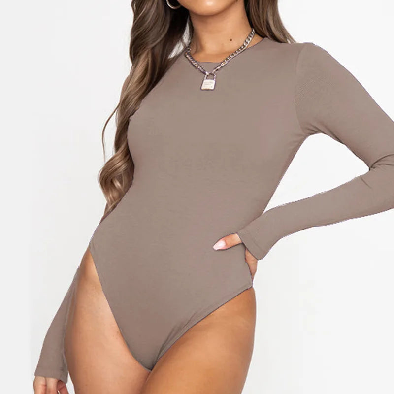 MIRAYE – Sleek Long Sleeve Bodysuit