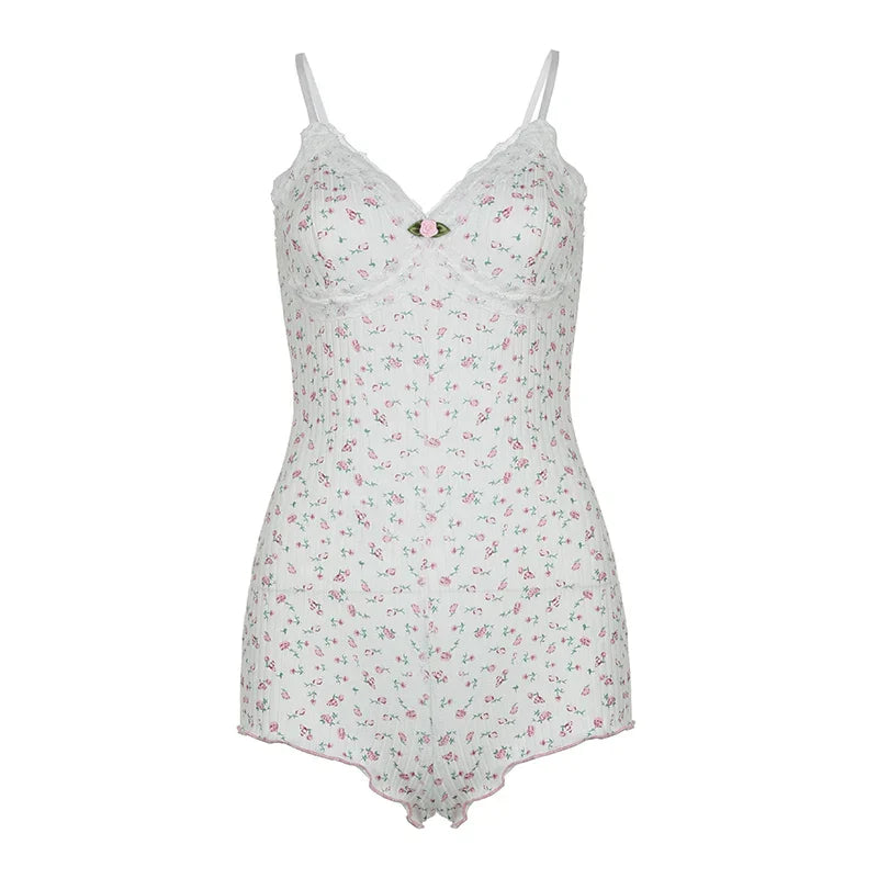 JOY – Dreamy Floral Sleeveless Bodysuit