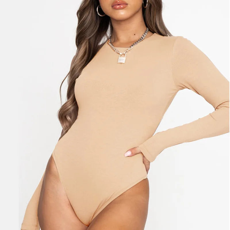 MIRAYE – Sleek Long Sleeve Bodysuit