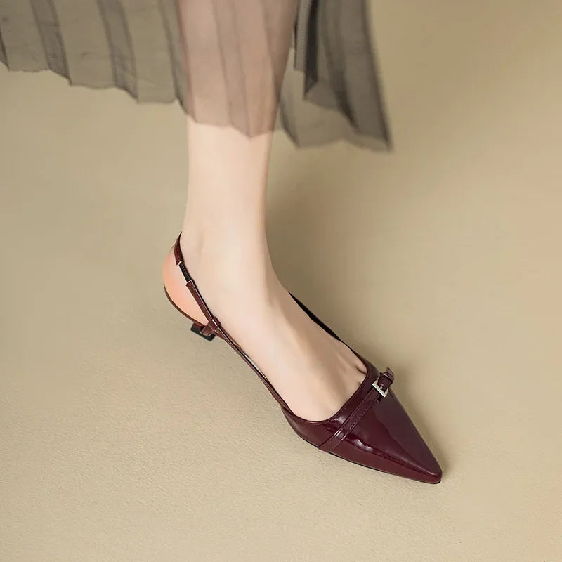 MIRELLA – Classic Mid-Heel Sandals