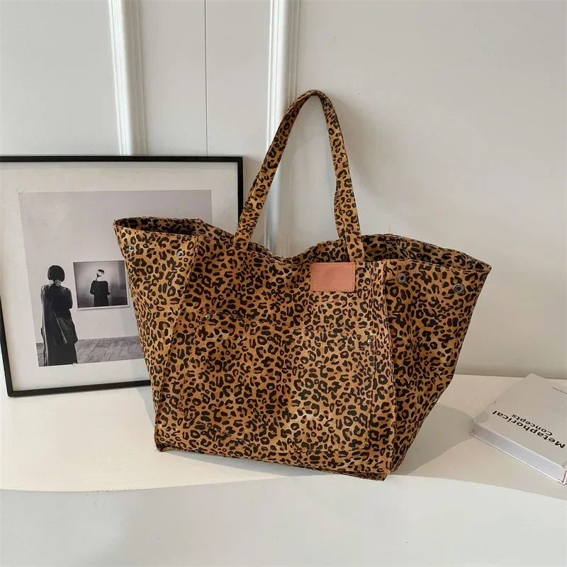ODILE– Effortless Chic Leopard Tote Bag