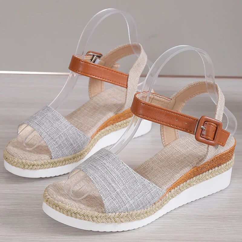 CHARLENE – Relaxed Style Wedge Sandals