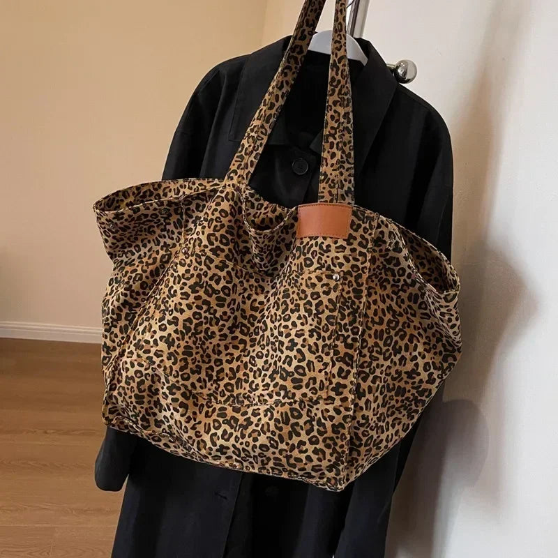 ODILE– Effortless Chic Leopard Tote Bag