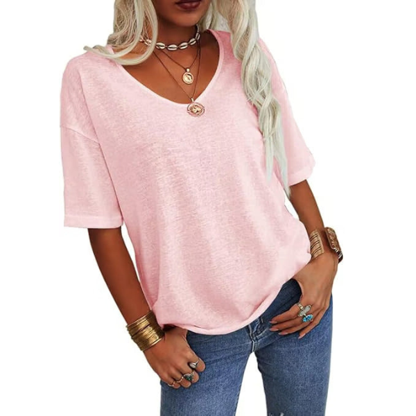 KRISANTA - Loose Lightweight Minimalist T-Shirt