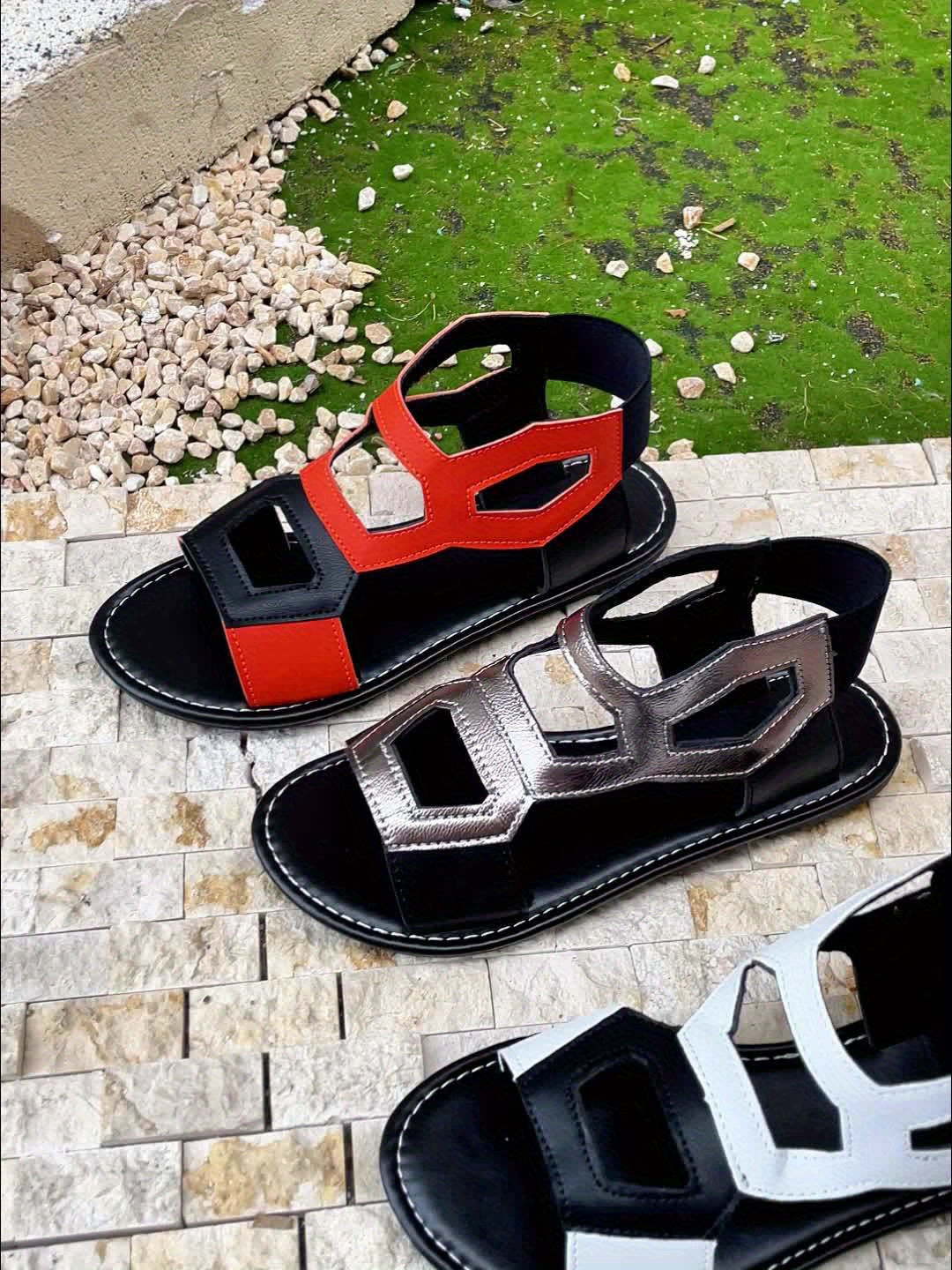 Mira Dual-Tone Comfort Sandals
